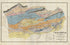 Wythe County, Va. With Part of Pulaski Co. : Products of Soil, Ores, Rocks, Railways, Roads, Furnaces, Etc., Etc. (Wythe County, Virginia With Part of Pulaski County) 1890 by Relic Map Company