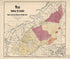 Map Showing the Location of the Mount Vernon Iron, Manganese & Timber Lands, Rockingham County, Va 1888 by Relic Map Company