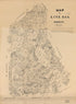 Map of Live Oak County in 1879 by Relic Map Company