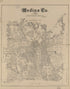 Medina County, Texas in 1879 by Relic Map Company