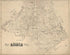 Mills County, State of Texas 1888 by Relic Map Company