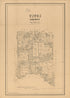 Titus County, Texas 1880 by Relic Map Company