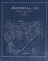 Rockwall Co. (Rockwall County, Texas) 1874 by Relic Map Company
