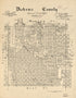 Dickens County 1891 by Relic Map Company