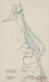 L-M-N-R-S-T-U-V-W-X-Y-Z-P, Tampico to Tuxpam. (Diagram of Routes K, L, M, N, R, S,T, U, V, W, X, Y, Z, P, Tampico to Tuxpam) 1919 by Relic Map Company