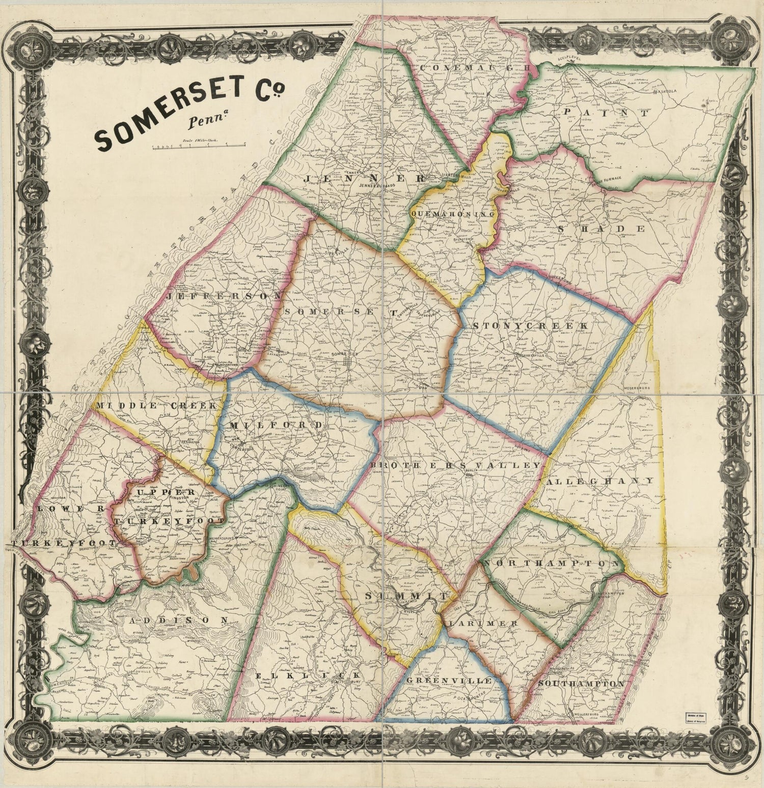 This old map of Survey of the President, Porcupine, and Redfield Petroleum Co.&