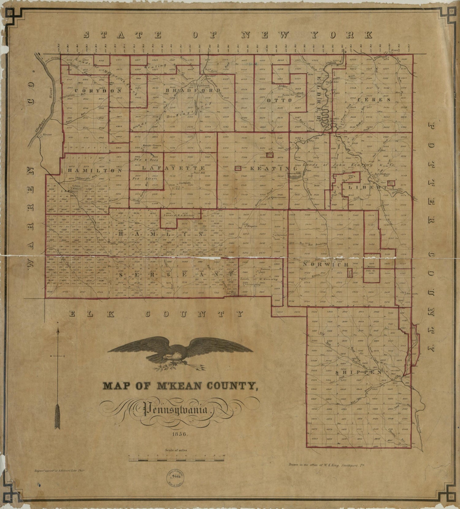 This old map of Map of M&