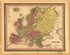 Europe 1849 by Relic Map Company