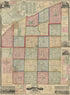 Map of Geauga and Lake Counties, Ohio in 1857 by Relic Map Company
