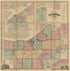 Map of Cuyahoga County, Ohio in 1858 by Relic Map Company