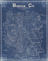 Bosque County 1890 by Relic Map Company