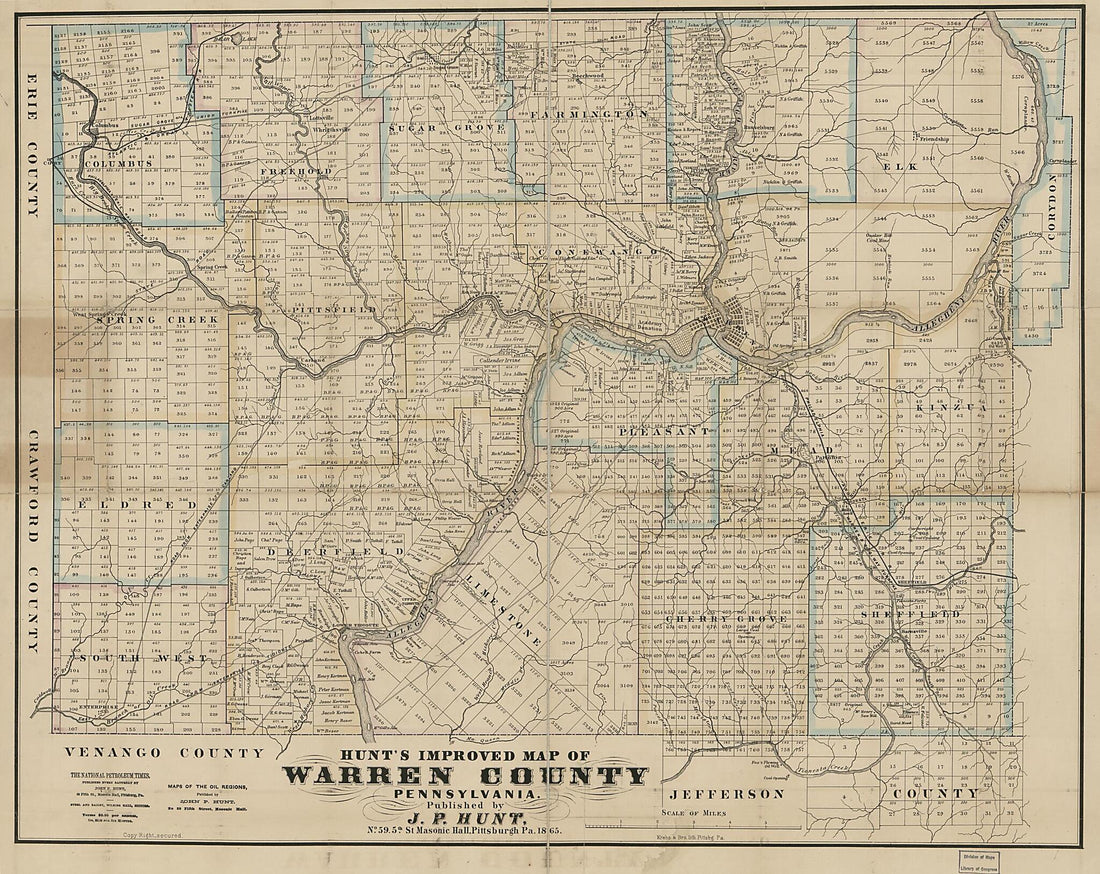 This old map of Hunt&