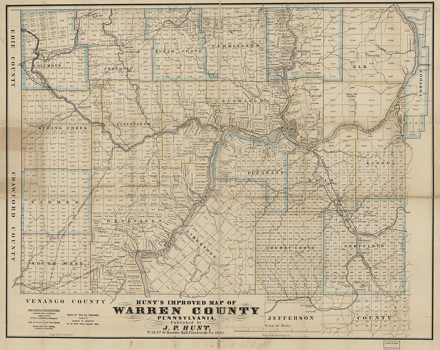 This old map of Hunt&