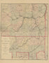 Map of the Oil Fields of Warren and Forest Counties, Pennsylvania 1882 by Relic Map Company