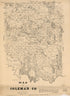 Map of Coleman Co. (Map of Coleman County) 1879 by Relic Map Company