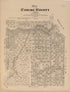 Map of Concho County, Texas 1879 by Relic Map Company