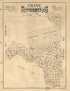 Crane County, State of Texas 1889 by Relic Map Company