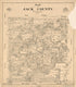 Map of Jack County 1896 by Relic Map Company