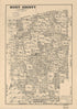 Hunt County, Texas 1879 by Relic Map Company