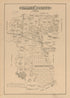 Waller County, Texas in 1879 by Relic Map Company