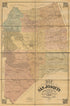 Map of the County of San Joaquin : Compiled From the United States Surveys, the Maps and Records of the County Surveyor and State Engineer, in 1895 by Relic Map Company