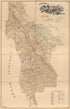 Official Map of San Mateo County, California 1894 by Relic Map Company