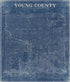 Young County 1897 by Relic Map Company