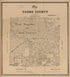 Map of Young County 1880 by Relic Map Company