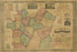 Map of Fayette County, Pennsylvania : from Actual Surveys 1858 by Relic Map Company