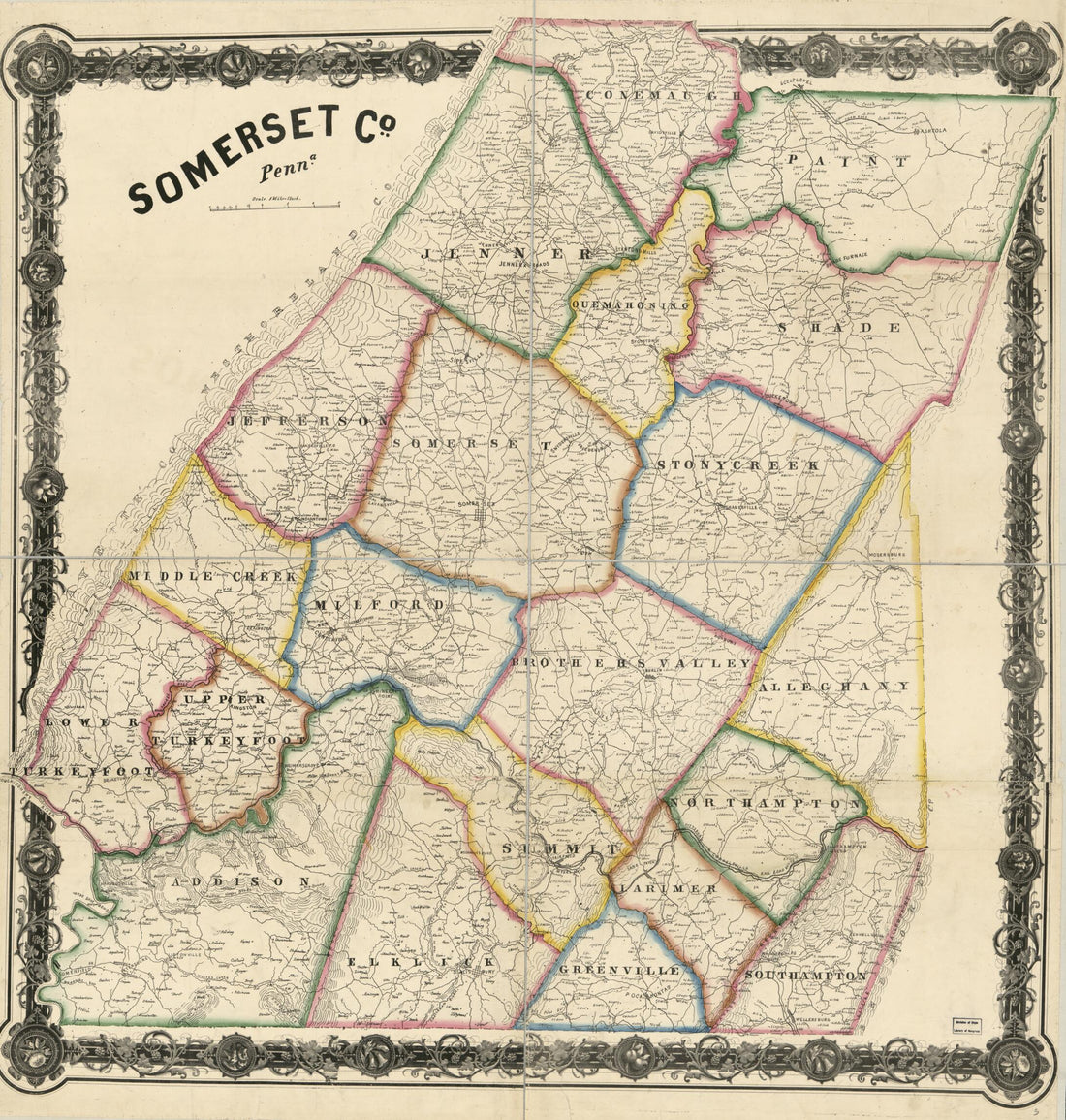 This old map of Somerset Co., Penn&