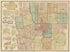 Map of Franklin County, Ohio in 1895 by Relic Map Company