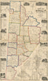 Map of Wayne Co., Pennsylvania in 1860 by Relic Map Company