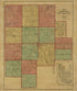 A Map of Fairfield County, Ohio 1848 by Relic Map Company