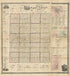 Map of Portage County, Ohio 1857 by Relic Map Company