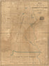 Map of Parts of the Parishes of St. Martins and St. Landry, Louisiana : from United States Surveys 1860 by Relic Map Company