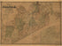 Map of Norfolk County, Massachusetts 1853 by Relic Map Company