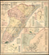 Topographical Map of Cape May County, New Jersey : from Recent and Actual Surveys 1872 by Relic Map Company