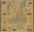 A Topographical Map of Androscoggin County, Maine in 1858 by Relic Map Company