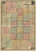 Map of Summit County, Ohio 1856 by Relic Map Company