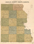 Sectional Map of Lincoln County, South Dakota 1899 by Relic Map Company