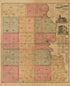 Map of Lincoln County, South Dakota : Compiled and Drawn From Official Records and a Special Survey in 1893, 1902 by Relic Map Company