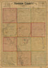 Map of Hanson County, South Dakota : Compiled and Drawn from a Special Survey and Official Records 1893 by Relic Map Company