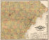 Map of Monroe County, Michigan 1901 by Relic Map Company