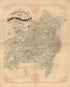 New Topographical Map of Saint Louis, Missouri 1857 by Relic Map Company