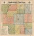 Centennial Map of Nodaway County, Missouri 1900 by Relic Map Company
