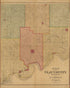 Map of Clay County, Missouri 1887 by Relic Map Company