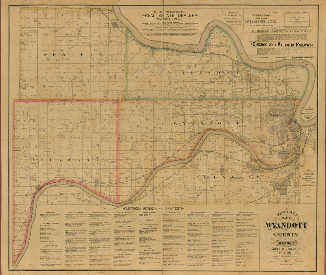 This old map of Edward&