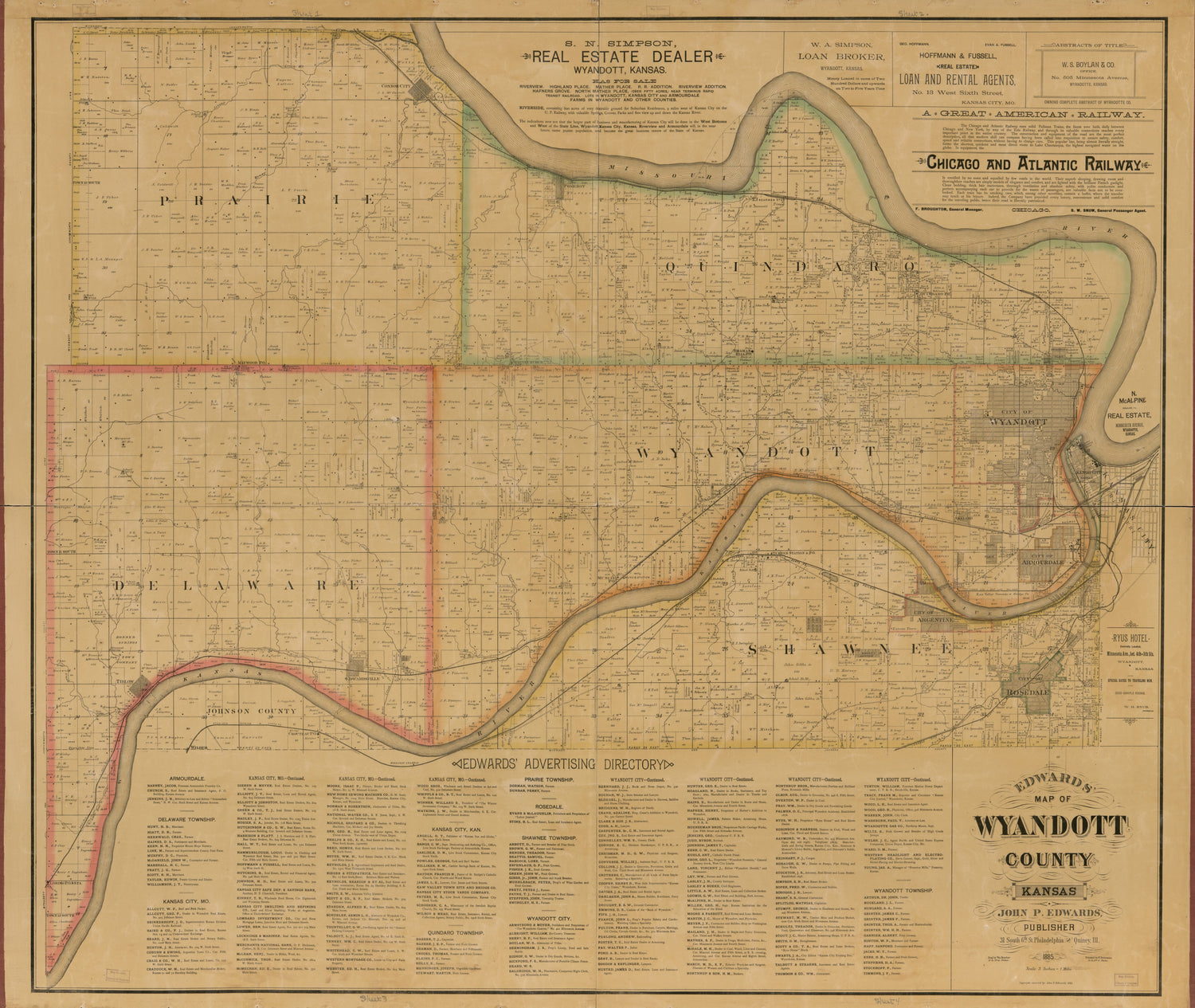 This old map of Edward&