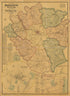Map of Madison County, Kentucky (Map of Madison County, Kentucky) 1876 by Relic Map Company