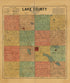 Map of Lake County, South Dakota : Compiled and Drawn from a Special Survey and Official Records 1899 by Relic Map Company